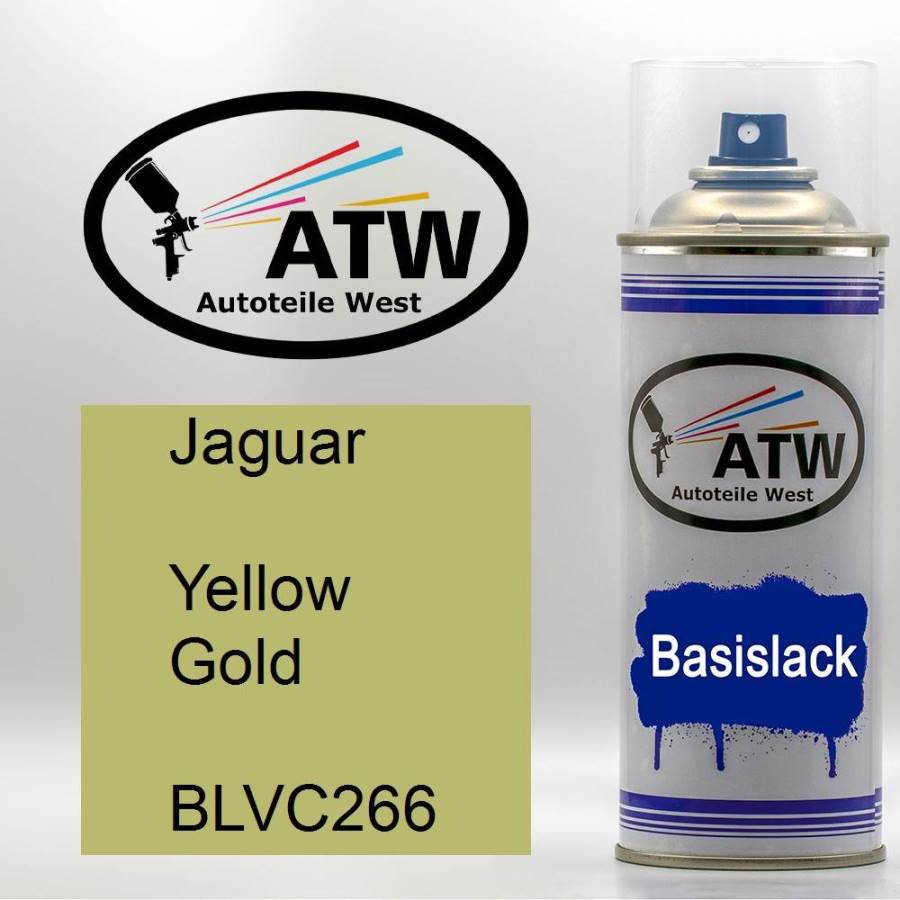 Jaguar, Yellow Gold, BLVC266: 400ml Sprühdose, von ATW Autoteile West.